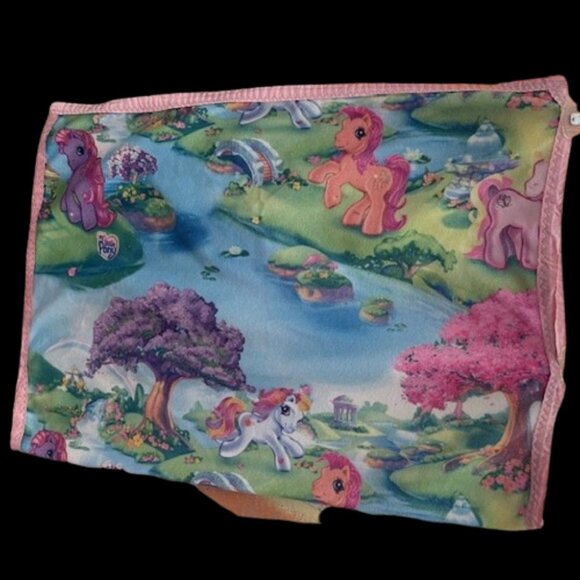 Vintage Y2K Handmade My Little Pony Baby Blanket - Picture 2 of 5